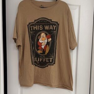 Disney Cruise Line Grumpy Tan Graphic T-Shirt